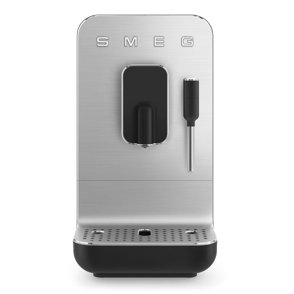 BCC12BLMEU Automatic Coffee Machine with Built-in Grinder & Steam Wand (Black)