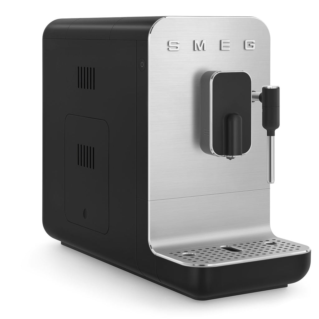 BCC12BLMEU Automatic Coffee Machine with Built-in Grinder & Steam Wand (Black)