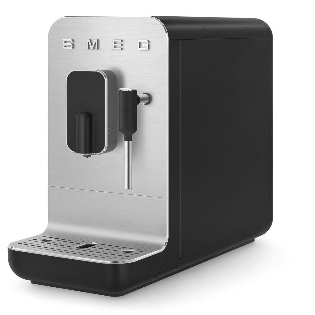 BCC12BLMEU Automatic Coffee Machine with Built-in Grinder & Steam Wand (Black)