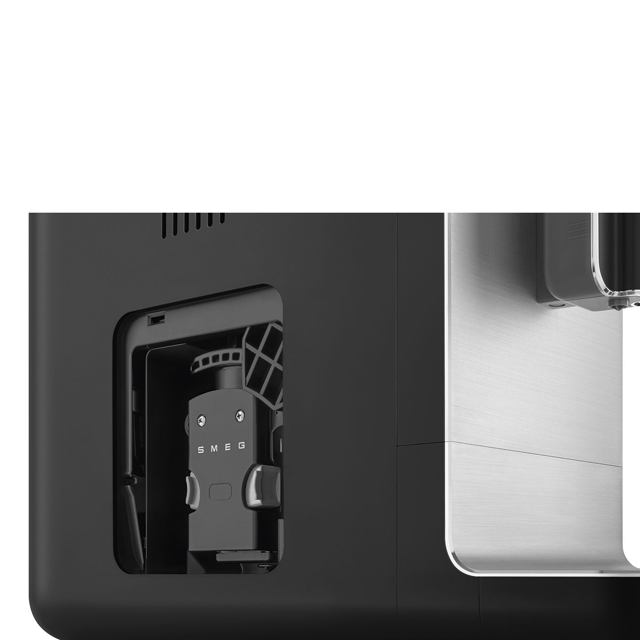 BCC12BLMEU Automatic Coffee Machine with Built-in Grinder & Steam Wand (Black)