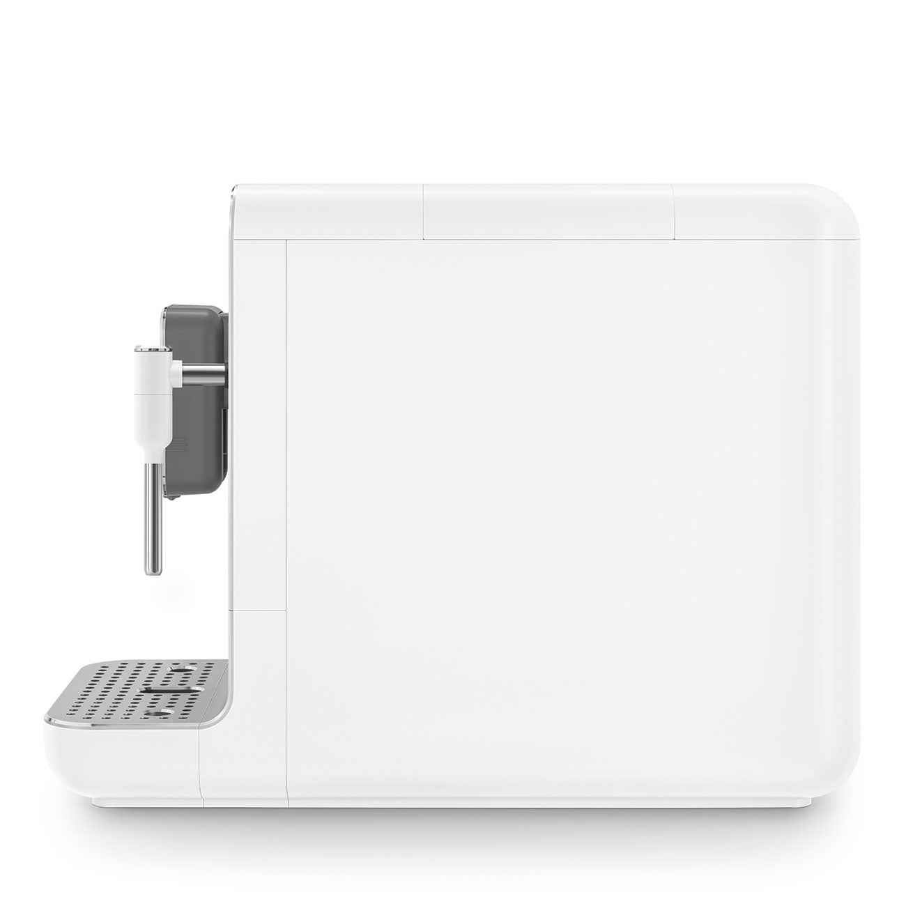 BCC12WHMEU Automatic Coffee Machine with Built-in Grinder & Steam Wand (White)