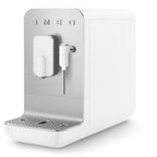 BCC12WHMEU Automatic Coffee Machine with Built-in Grinder & Steam Wand (White)