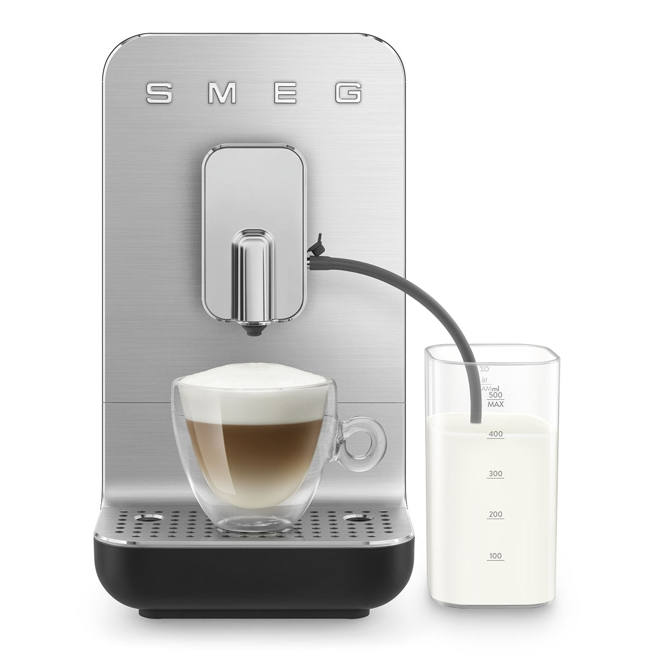 BCC13BLMEU Automatic Coffee Machine with Built-in Grinder & Milk System (Black)