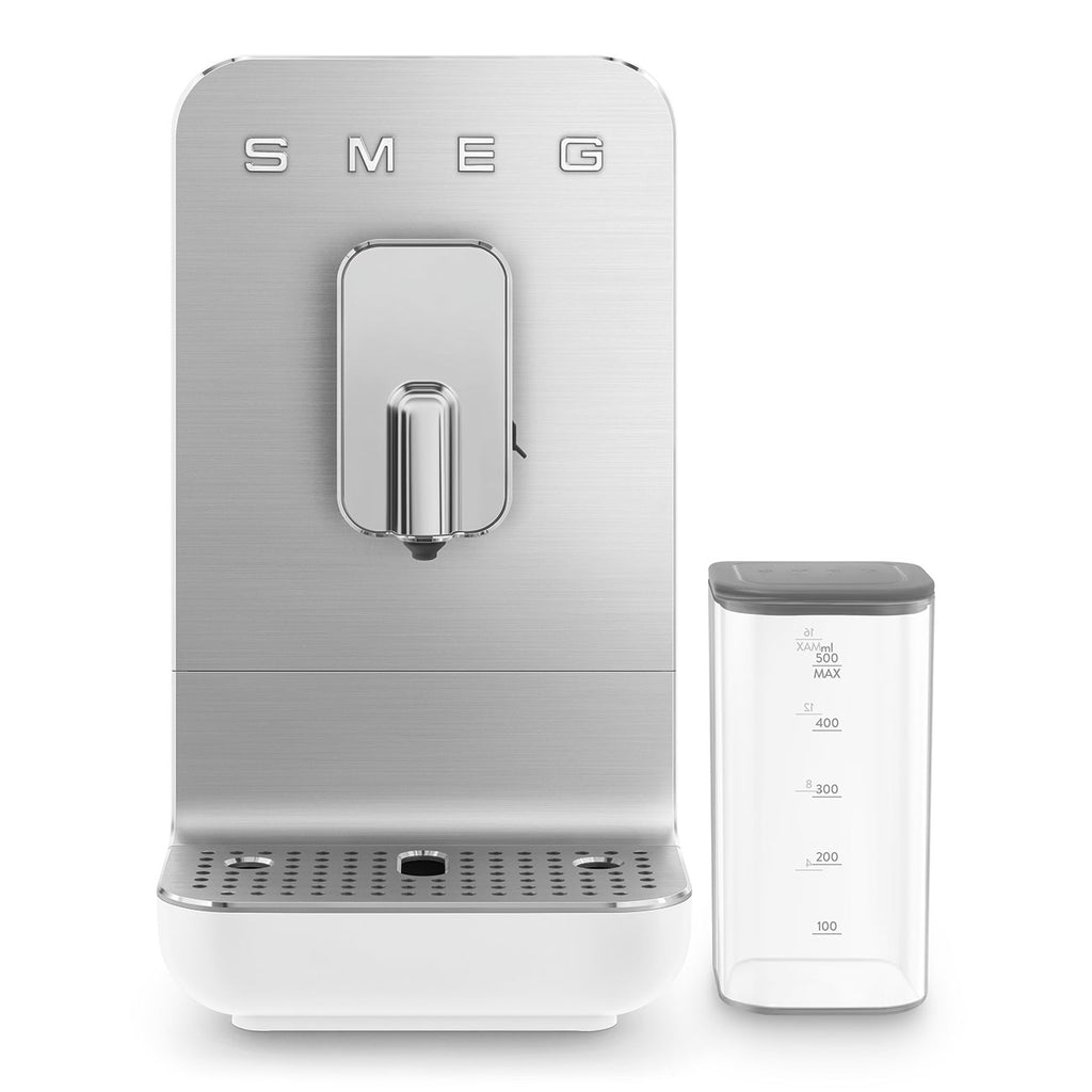 BCC13WHMEU Automatic Coffee Machine with Built-in Grinder & Milk System (White)