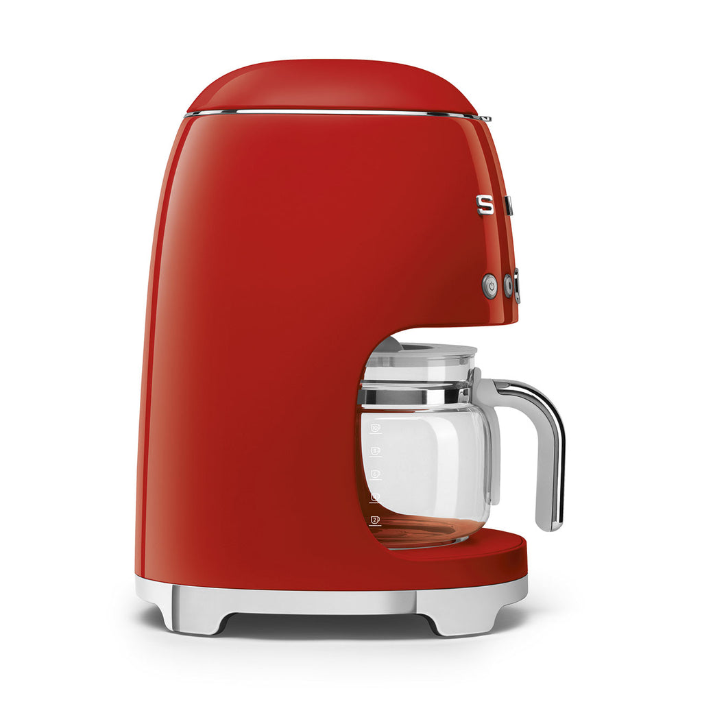 DCF02RDEU Drip Coffee Machine (Red 50's Style Aesthetic)