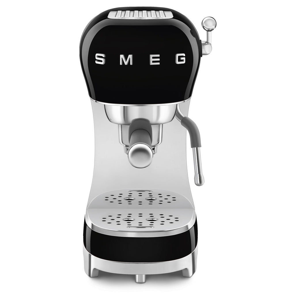 ECF02BLEU Espresso Coffee Machine With Steam Wand (Black)
