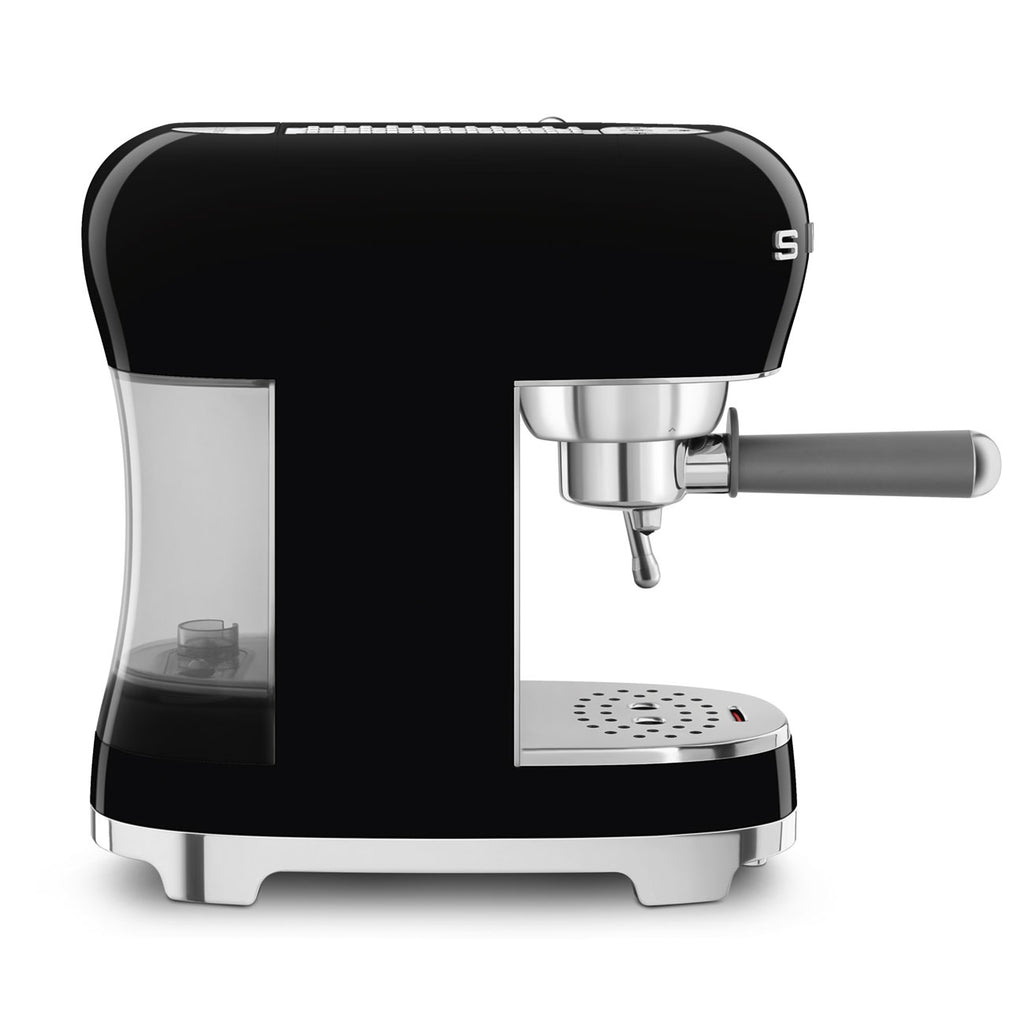 ECF02BLEU Espresso Coffee Machine With Steam Wand (Black)