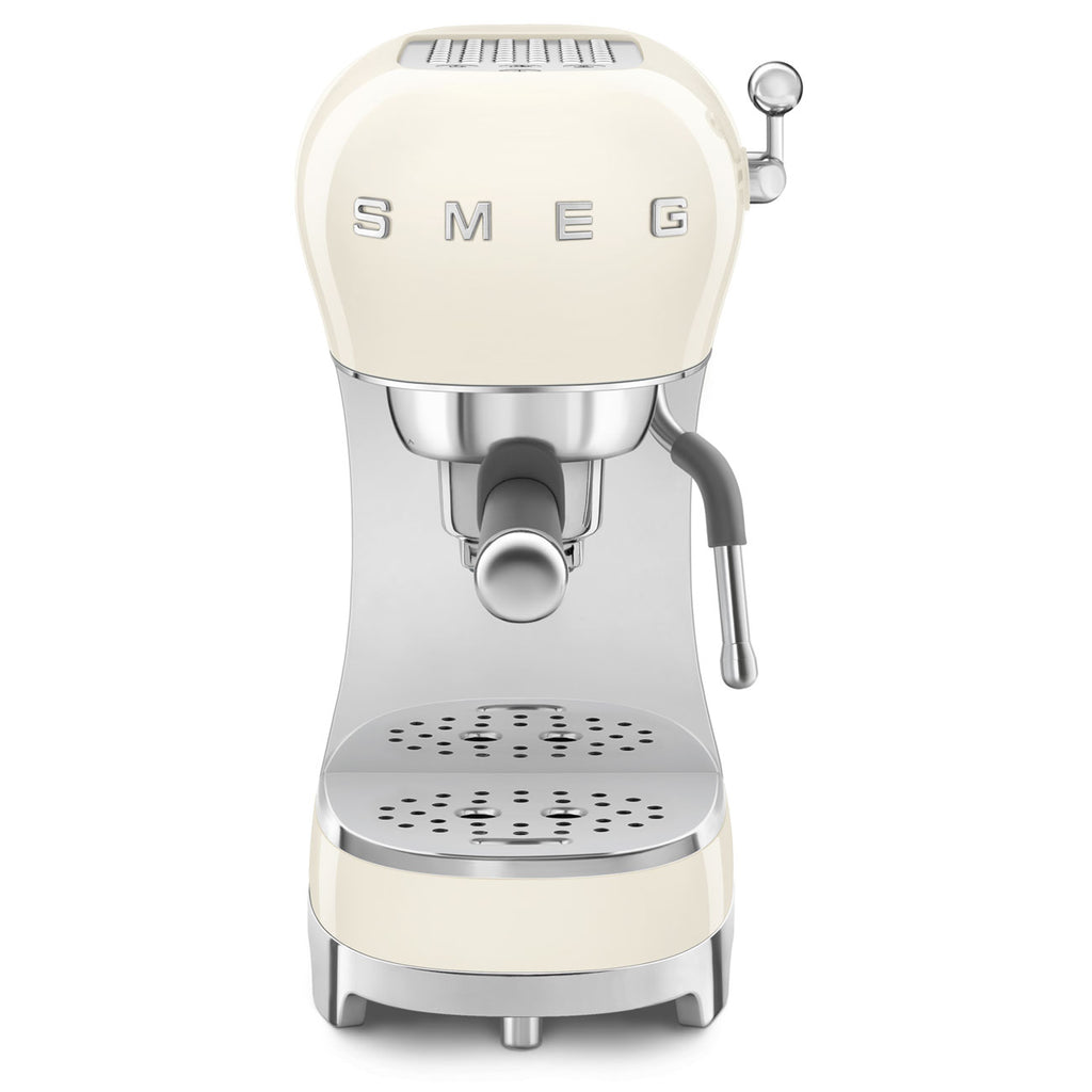ECF02CREU Espresso Coffee Machine With Steam Wand (Cream)