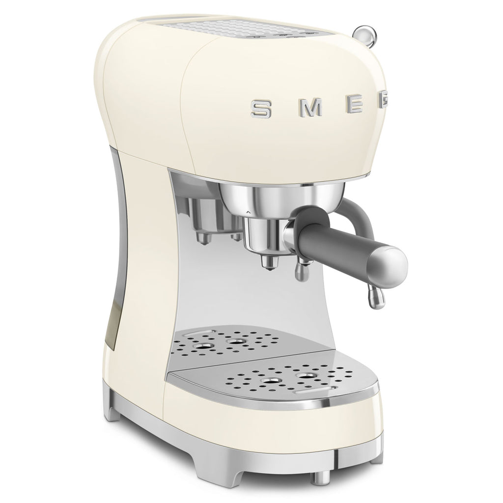 ECF02CREU Espresso Coffee Machine With Steam Wand (Cream)