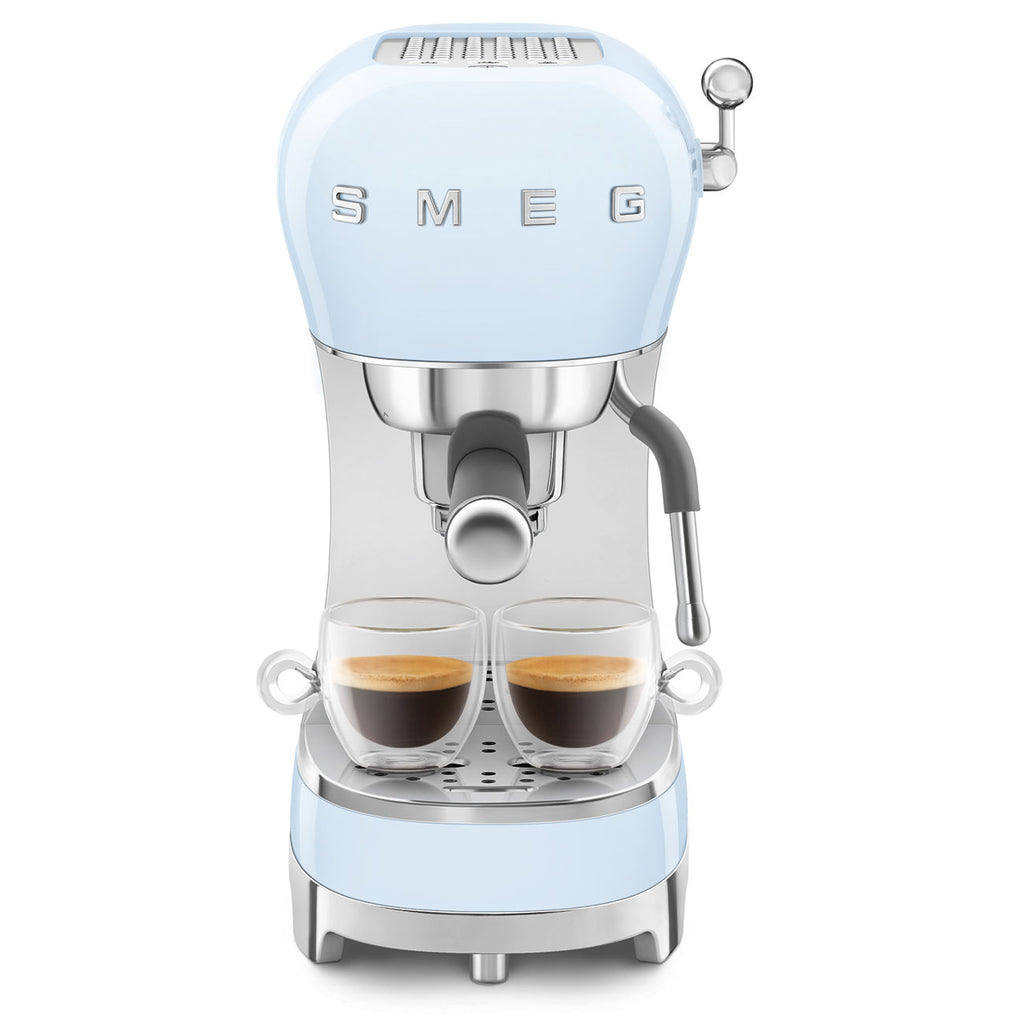 ECF02PBEU Espresso Coffee Machine With Steam Wand (Pastel Blue)