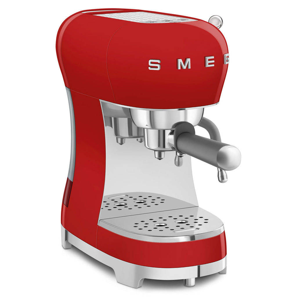 ECF02RDEU Espresso Coffee Machine With Steam Wand (Red)