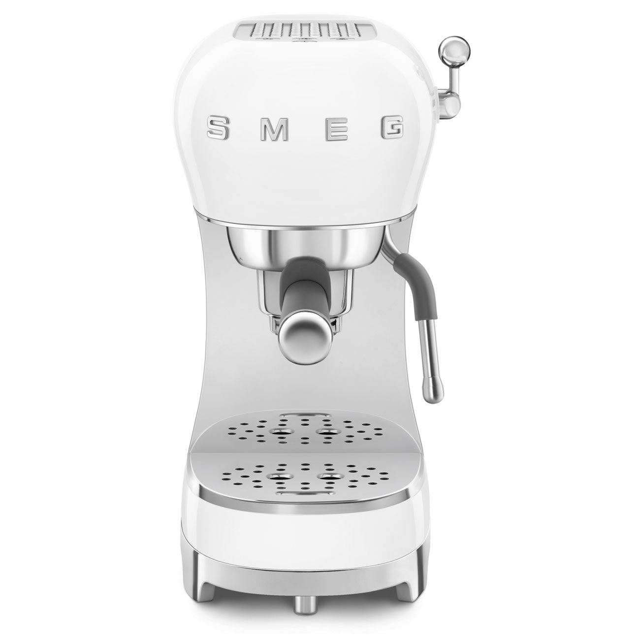 ECF02WHEU Espresso Coffee Machine With Steam Wand (White)