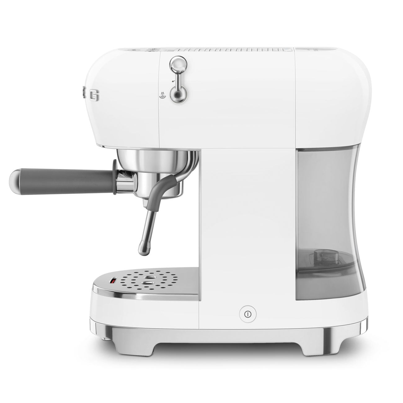 ECF02WHEU Espresso Coffee Machine With Steam Wand (White)