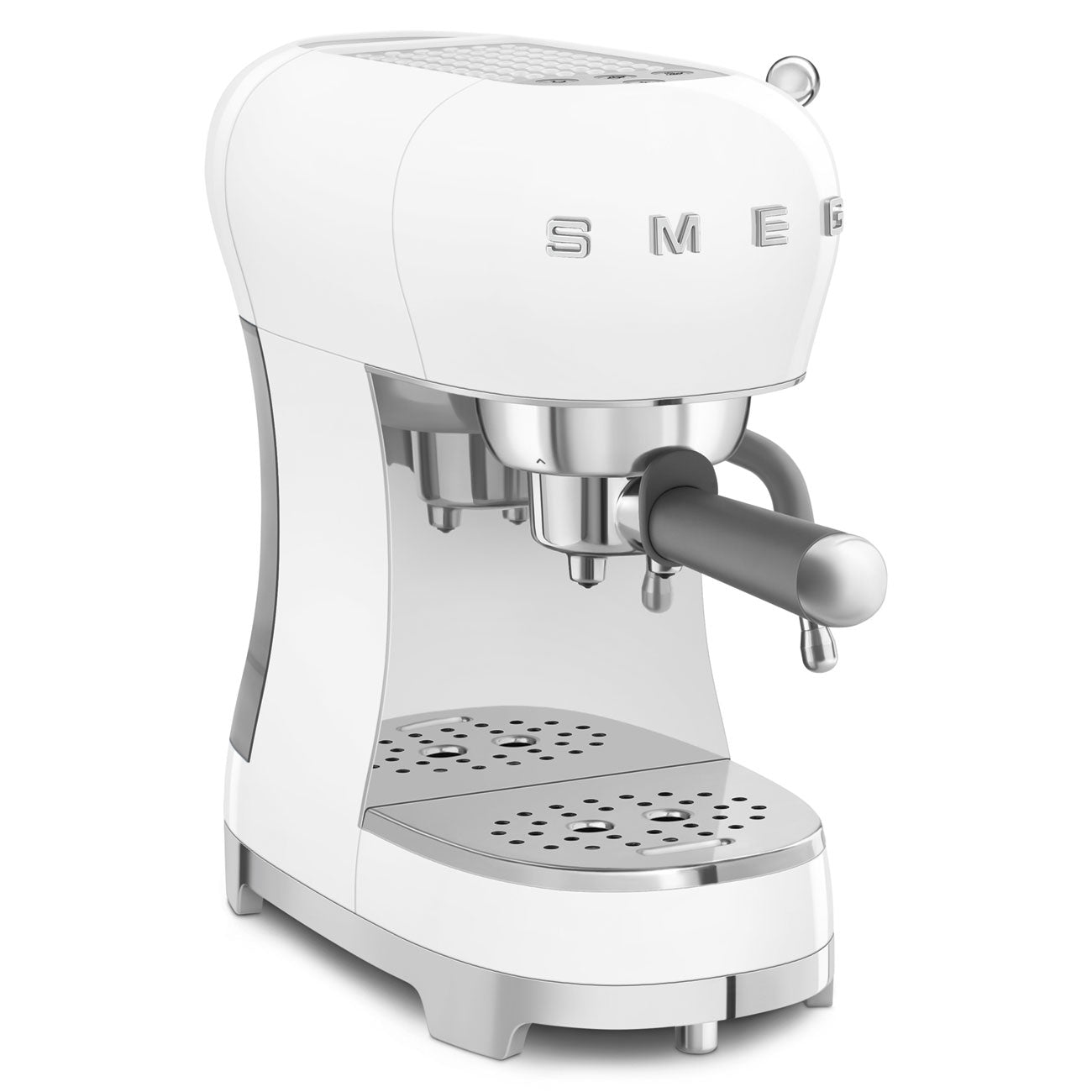 ECF02WHEU Espresso Coffee Machine With Steam Wand (White)