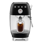 ECF03BLEU Espresso Cold Brew Coffee Machine with Steam Wand (Black)