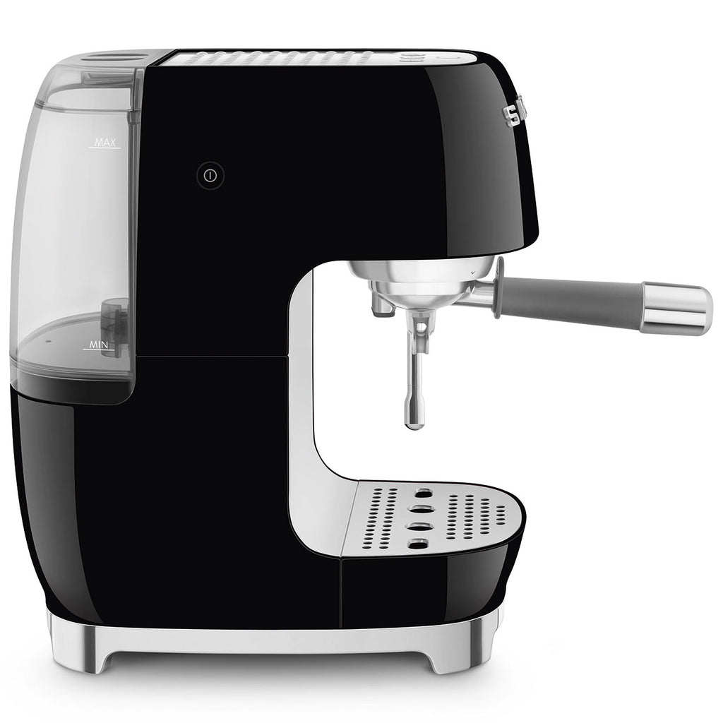 ECF03BLEU Espresso Cold Brew Coffee Machine with Steam Wand (Black)