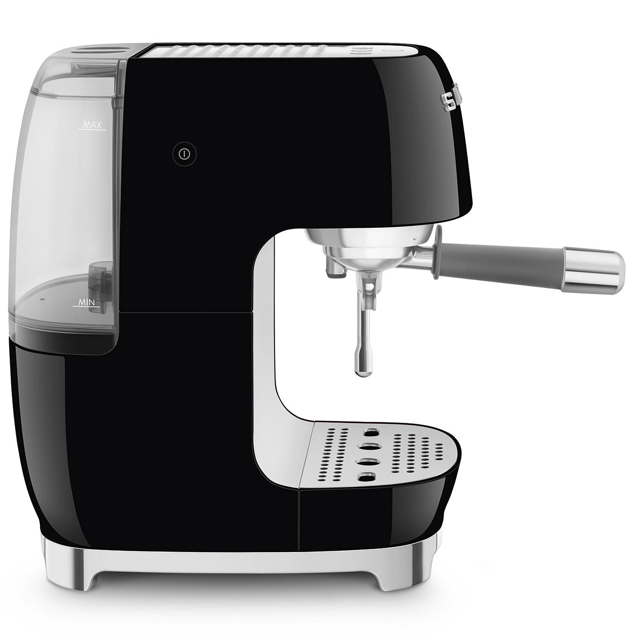 ECF03BLEU Espresso Cold Brew Coffee Machine with Steam Wand (Black)