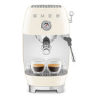 ECF03CREU Espresso Cold Brew Coffee Machine with Steam Wand (Cream)