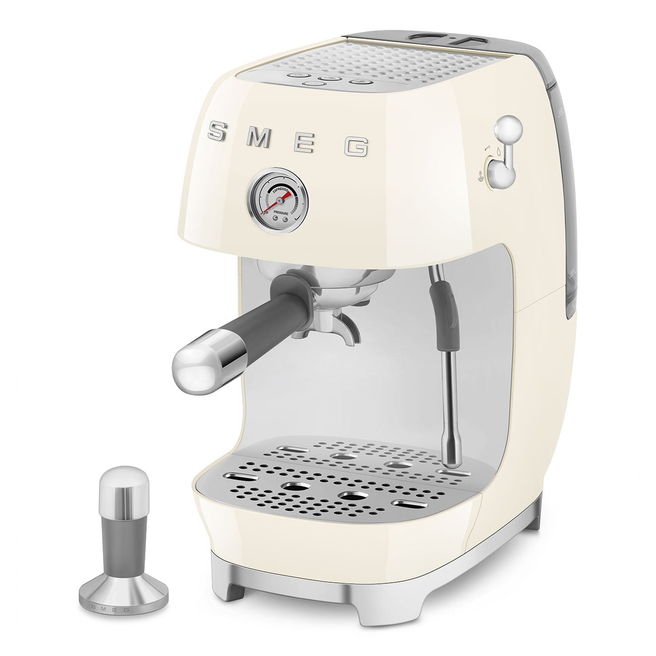 ECF03CREU Espresso Cold Brew Coffee Machine with Steam Wand (Cream)