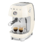 ECF03CREU Espresso Cold Brew Coffee Machine with Steam Wand (Cream)