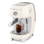 ECF03CREU Espresso Cold Brew Coffee Machine with Steam Wand (Cream)