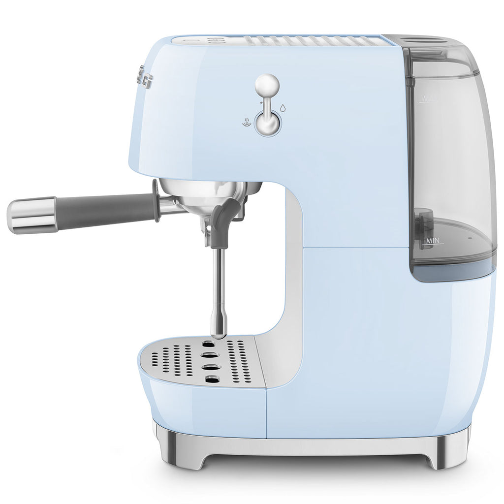 ECF03PBEU Espresso Cold Brew Coffee Machine with Steam Wand (Pastel Blue)