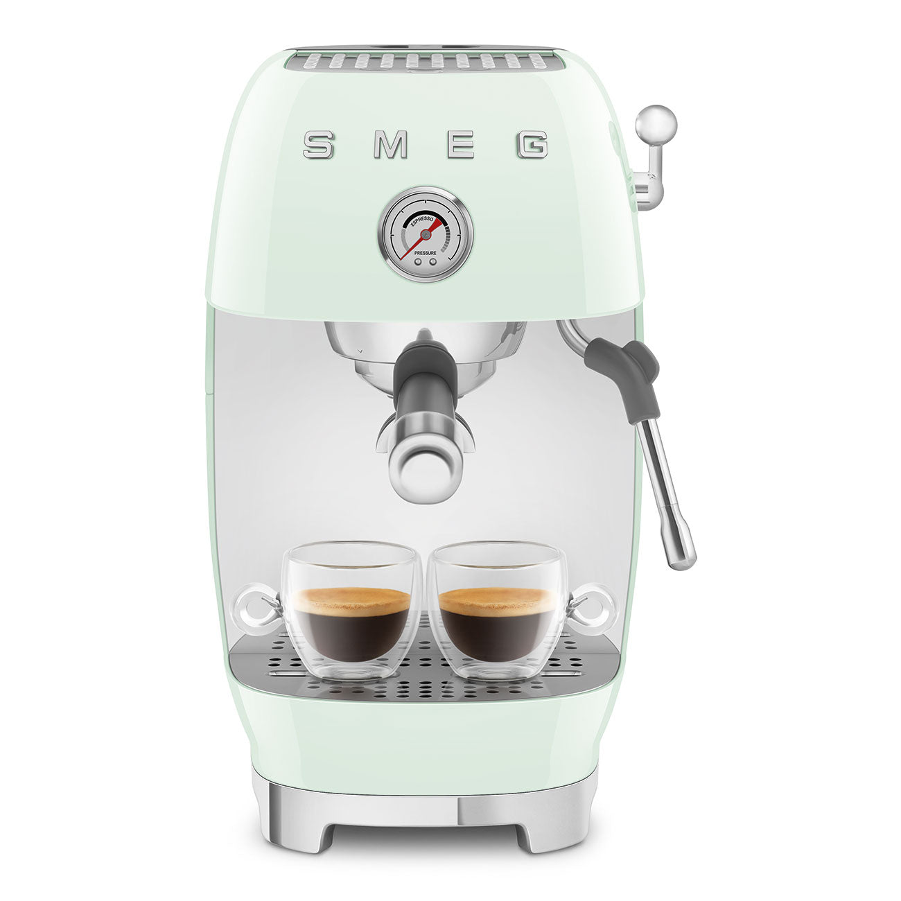 ECF03PGEU Espresso Cold Brew Coffee Machine with Steam Wand (Pastel Green)