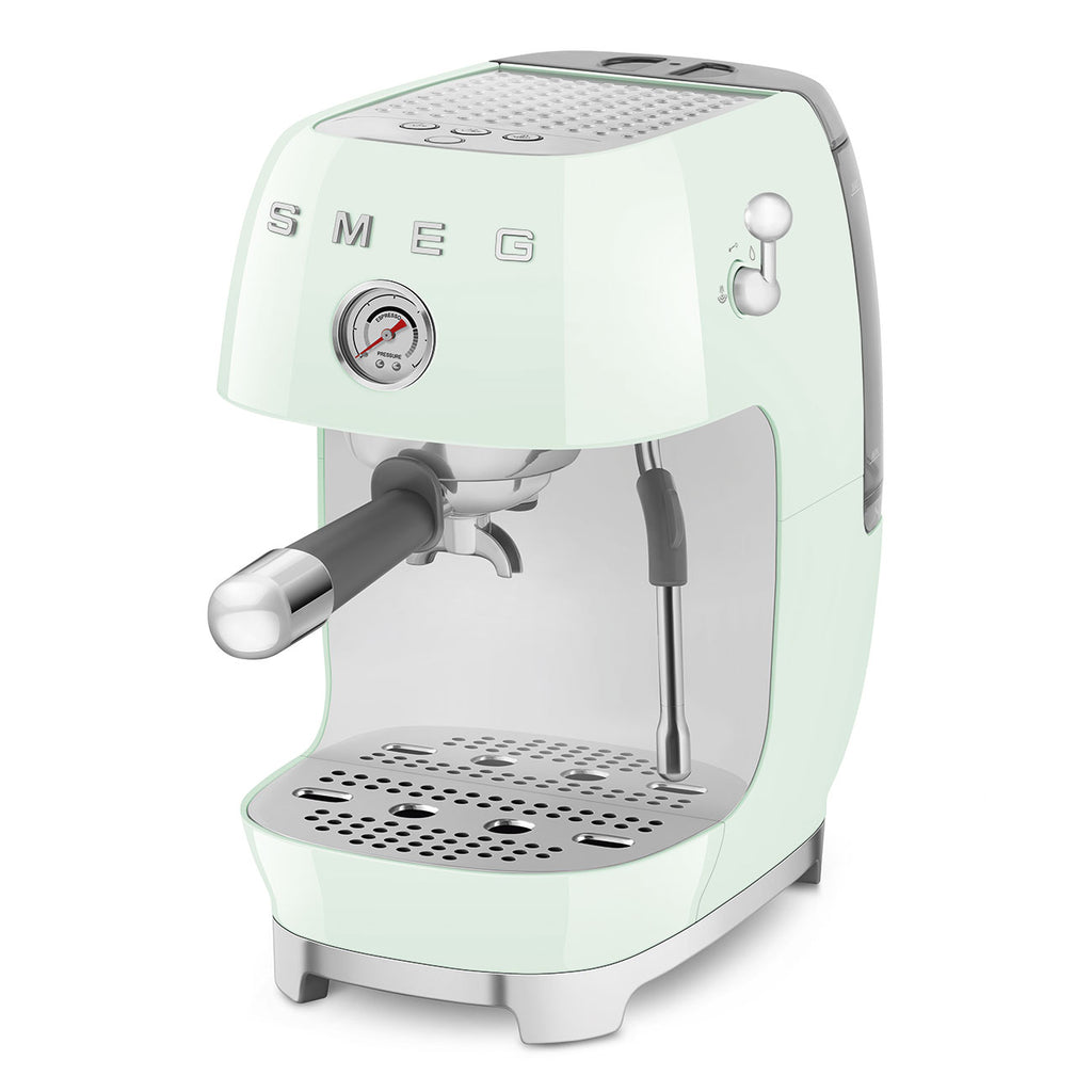 ECF03PGEU Espresso Cold Brew Coffee Machine with Steam Wand (Pastel Green)