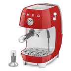 ECF03RDEU Espresso Cold Brew Coffee Machine with Steam Wand (Red)