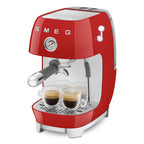 ECF03RDEU Espresso Cold Brew Coffee Machine with Steam Wand (Red)