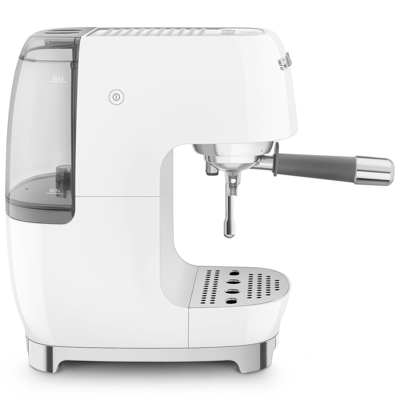 ECF03WHEU Espresso Cold Brew Coffee Machine with Steam Wand (White)