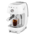 ECF03WHEU Espresso Cold Brew Coffee Machine with Steam Wand (White)
