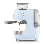 EGF03PBEU Professional Coffee Machine with Built-In Grinder & Steam Wand (Pastel Blue)