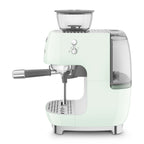 EGF03PGEU Professional Coffee Machine with Built-In Grinder & Steam Wand (Pastel Green)