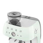EGF03PGEU Professional Coffee Machine with Built-In Grinder & Steam Wand (Pastel Green)