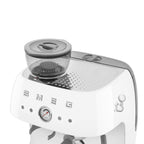 EGF03WHEU Professional Coffee Machine with Built-In Grinder & Steam Wand (White)