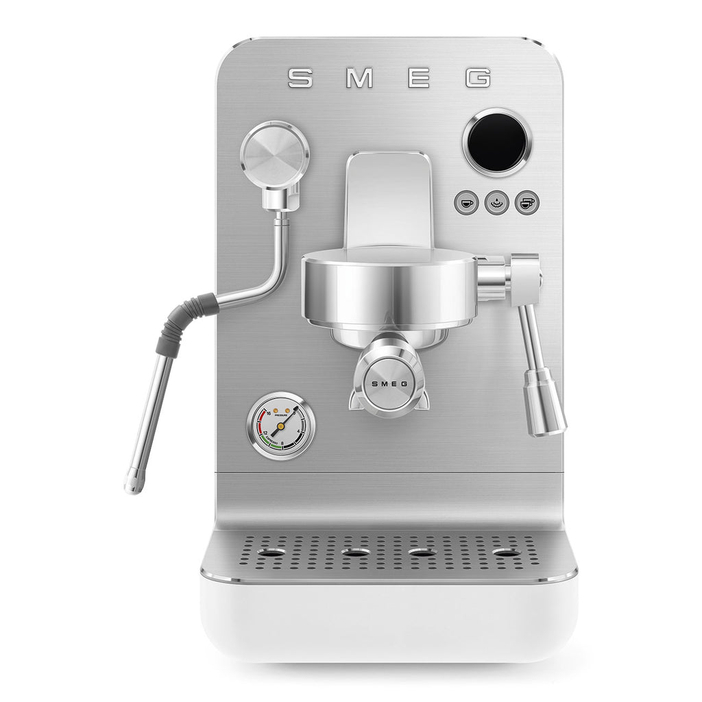 EMC02WHMEU Minipro Barista Style Coffee Machine (White)