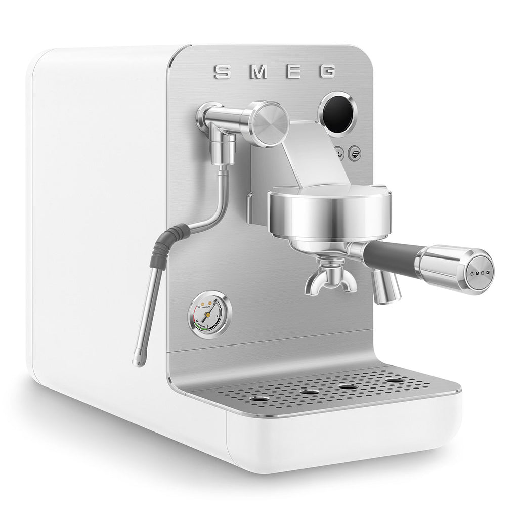EMC02WHMEU Minipro Barista Style Coffee Machine (White)