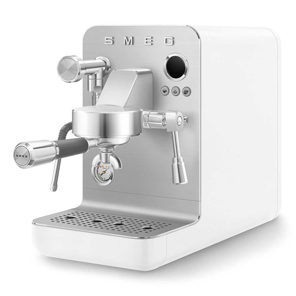 EMC02WHMEU Minipro Barista Style Coffee Machine (White)