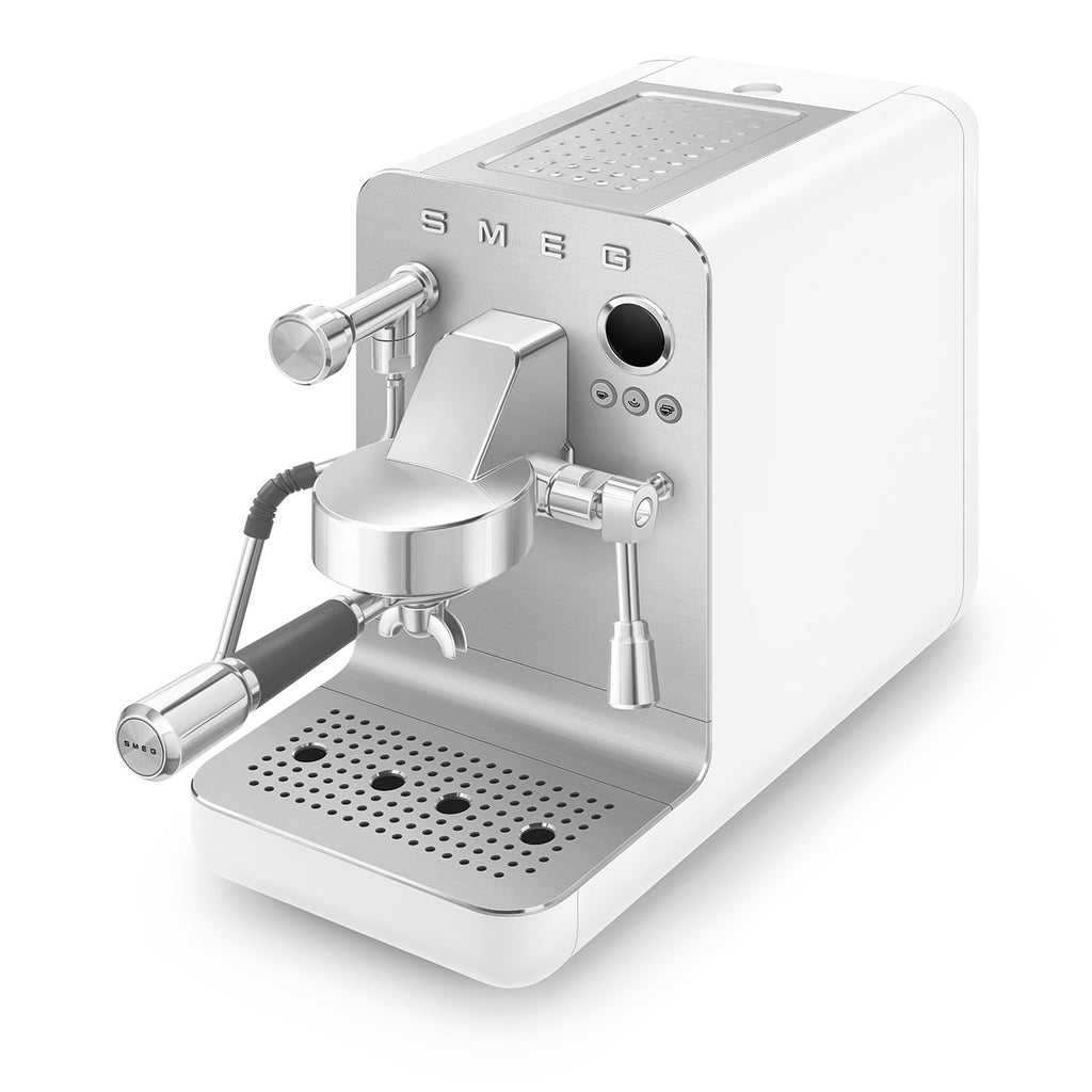EMC02WHMEU Minipro Barista Style Coffee Machine (White)