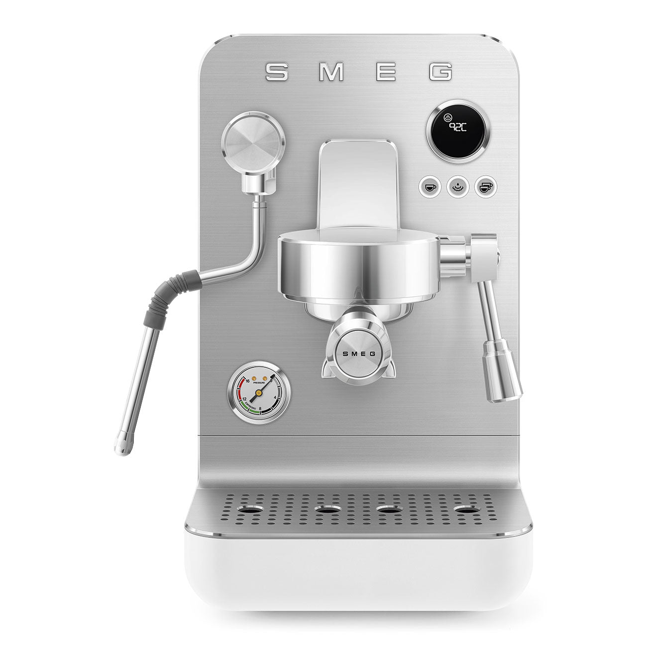 EMC02WHMEU Minipro Barista Style Coffee Machine (White)