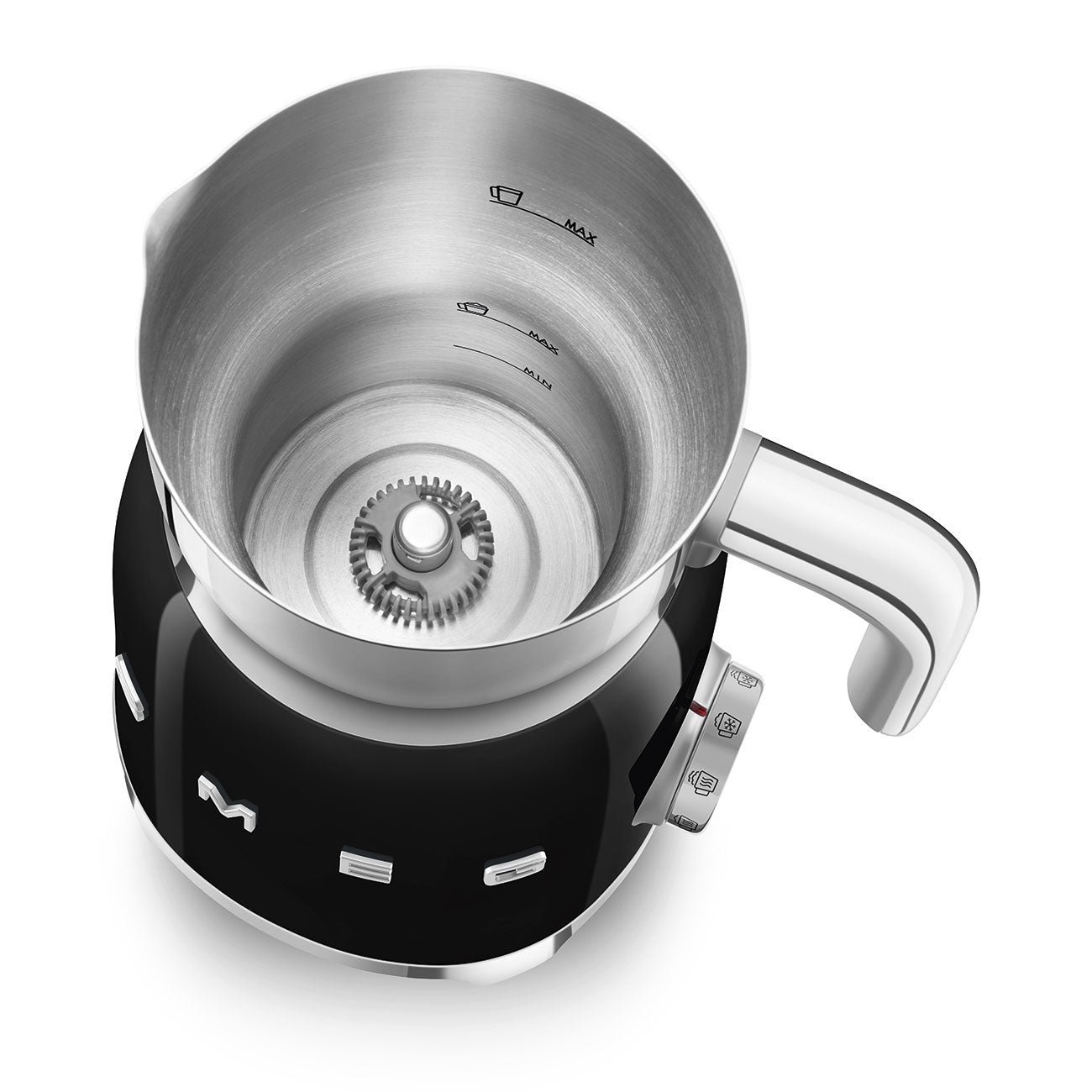 MFF11BLEU Electric Induction Milk Frother (Black)