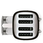 TSF03BLEU 4 Wide Slot Toaster (Black)