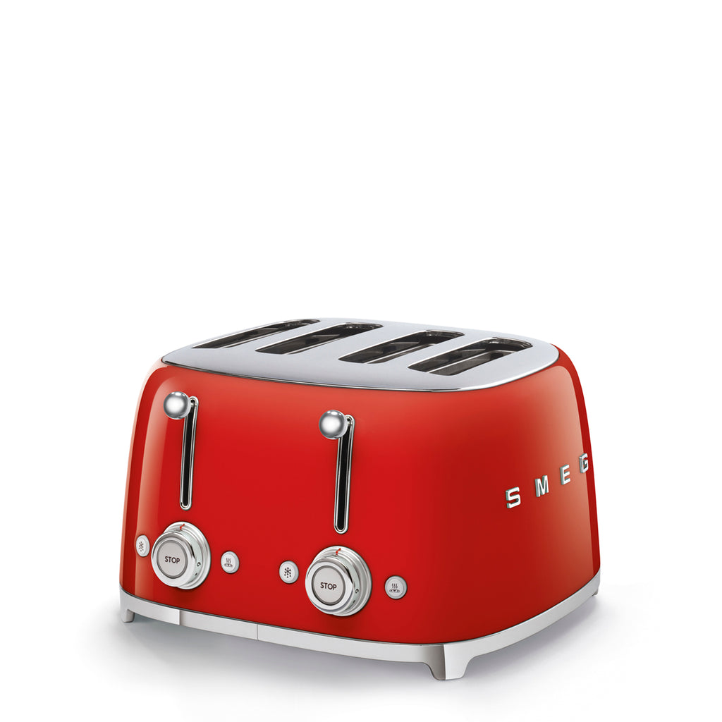 TSF03RDEU 4 Wide Slot Toaster (Red)