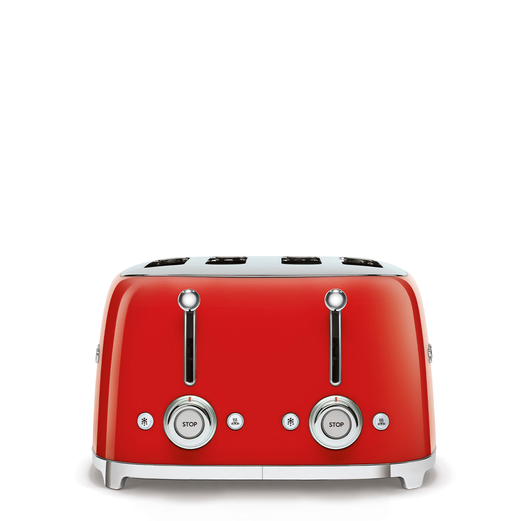 TSF03RDEU 4 Wide Slot Toaster (Red)